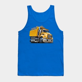 Cartoon truck Tank Top